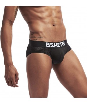 Briefs Men's Underwear- Thin Boxers Light Men Shorts Briefs Musical Note Type - Black-e - C0192U9IG8M