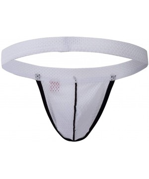 G-Strings & Thongs Men's Jockstrap Underwear Sexy Mesh Jock Strap Sexy Underwear Bikini for Men G-String Thong Bulge Pouch Br...