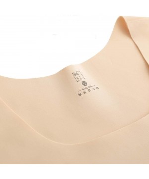 Bustiers & Corsets Cotton 3 Rows of Hooks Chest Binder Seamless Underwear for Tomboy Trans Lesbian - Nude - CE19COS92T2