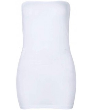 Tops Women Sexy Nightdress Bodycon Cocktail Party See-through Mini Dress Nightwear Erotic Underwear - White - CW1979LE0YU