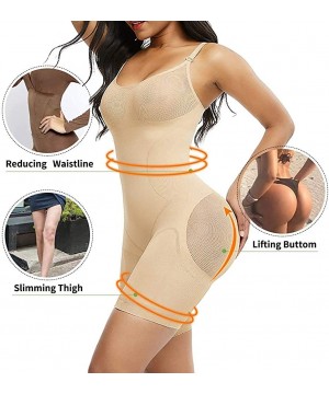 Shapewear Butt Lifter Mesh Bodysiut Tummy Control Shaping Wasited Slimmer Panty - Dblack - CK195HR3GND