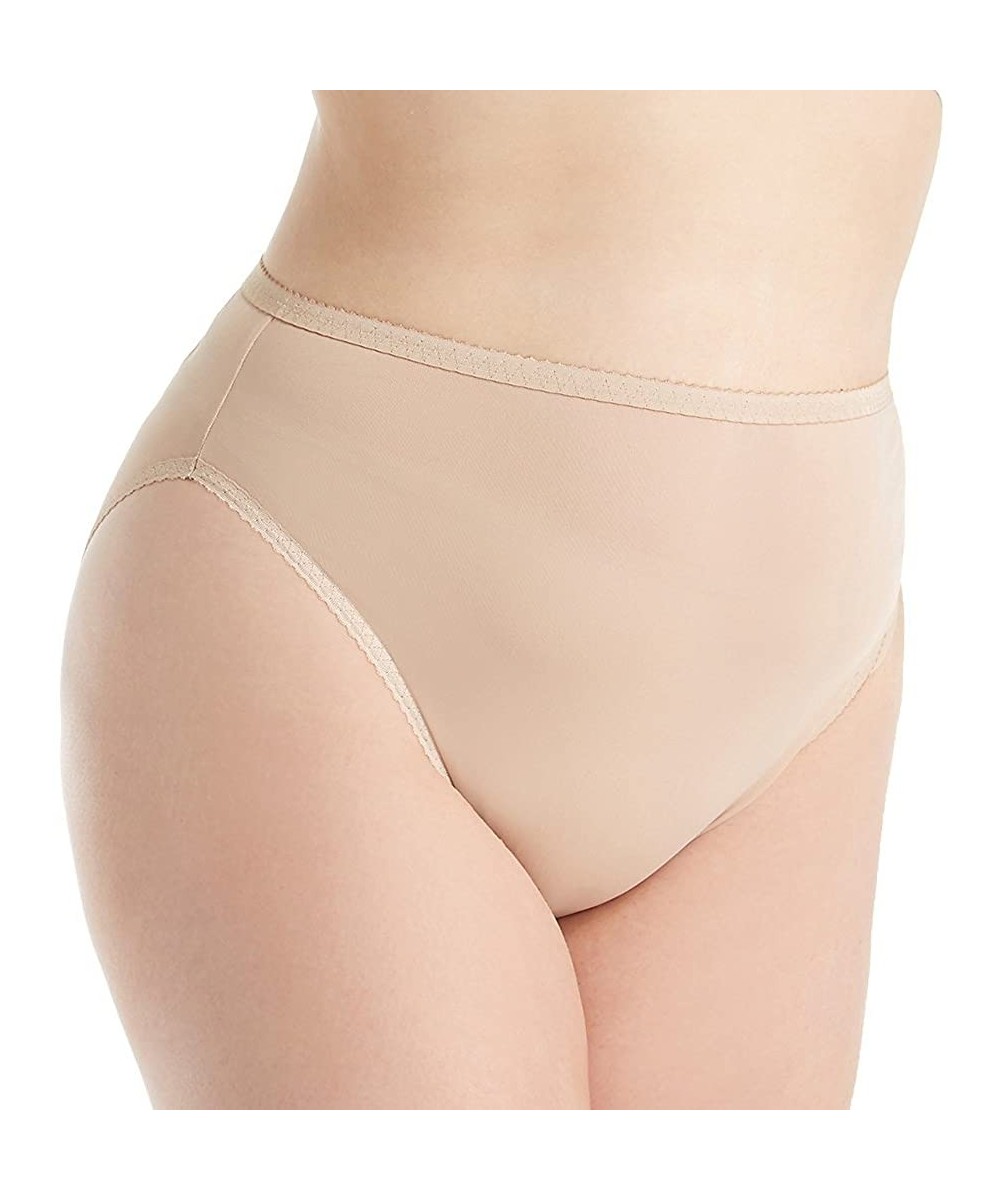 Panties Women's Spandex Hi-Leg Brief Panty 17805 - Nude - CL125NEFH0H