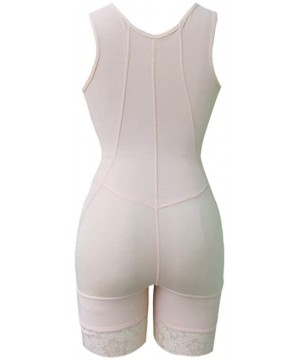 Shapewear Women Full Body Shaper Bodysuit Firm Control Shapewear Lifter Corset Trainer Thigh Slimmer - A Khaki - CH195NH20SD