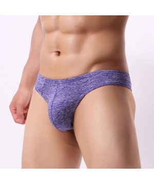 G-Strings & Thongs Nylon Low Rise Men Thongs G Strings Sexy Underwear Pouch Panties Bikini Briefs Jockss Cueca - Green - CQ19...