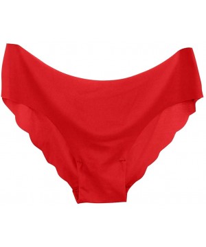 Bustiers & Corsets Fashion Delicate Women Translucent Underwear Sheer Lace Tank Lace Sexy Underpant - Red-a - CD193LIXLXA