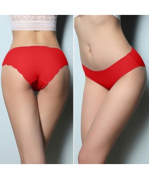 Bustiers & Corsets Fashion Delicate Women Translucent Underwear Sheer Lace Tank Lace Sexy Underpant - Red-a - CD193LIXLXA