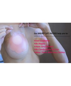 Accessories JUSELOVE INNOVATIONS | 1 PCS Nippleless Covers Reusable And Waterproof | Invisible Silicone Breast Lifters For Wo...