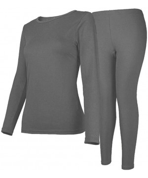 Thermal Underwear Womens Thermal Underwear Set Long Johns with Fleece Lined Ultra Soft Top & Bottom Base Layer Thermals for W...