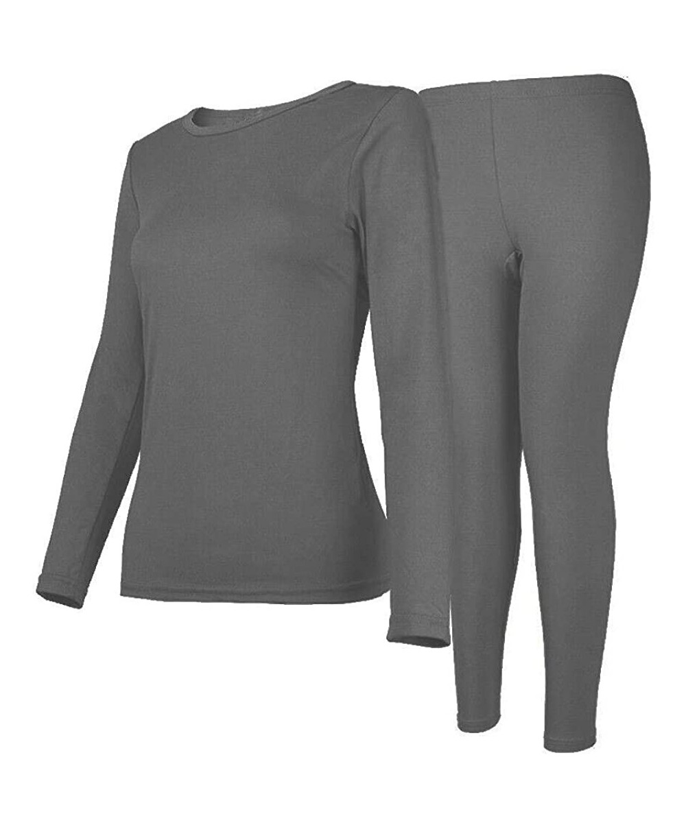 Thermal Underwear Womens Thermal Underwear Set Long Johns with Fleece Lined Ultra Soft Top & Bottom Base Layer Thermals for W...