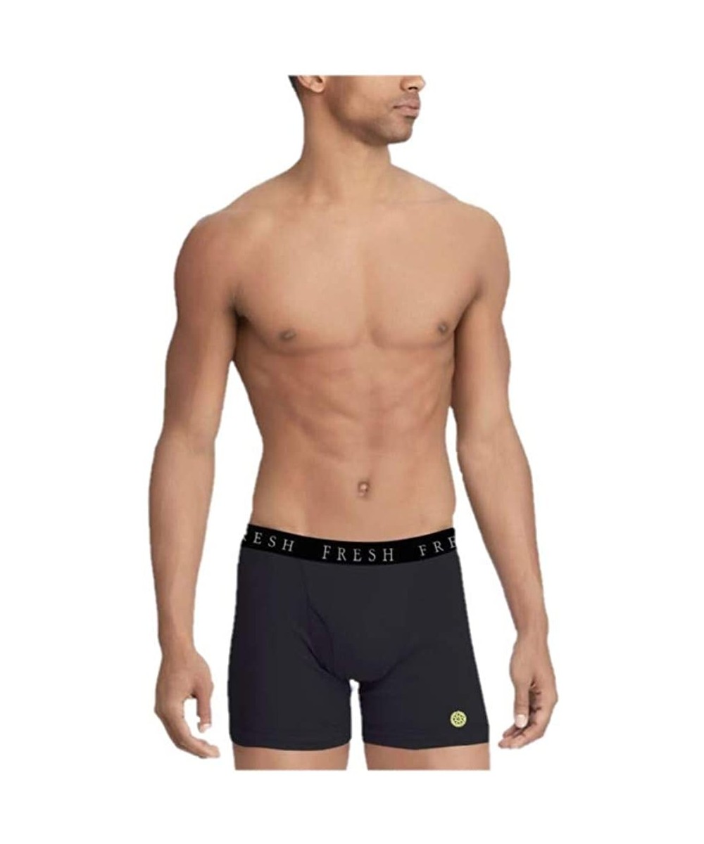 Boxer Briefs Luxury Boxer Brief to Help The Homeless - Black - CB18OE73M9I