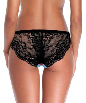 Thermal Underwear Womens Underwear Hipster Panties with Lace and Patterns Ladybugs and Flowers - Multi 1 - C519E78IYNY