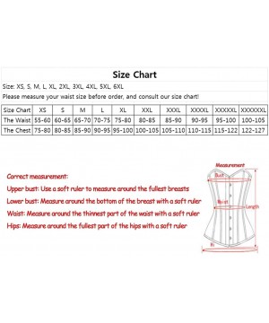 Bustiers & Corsets Vintage Corset Tops for Women Plus Size Classic Overbust Bustier Corset Waist Trainer Corset for Bridal Li...