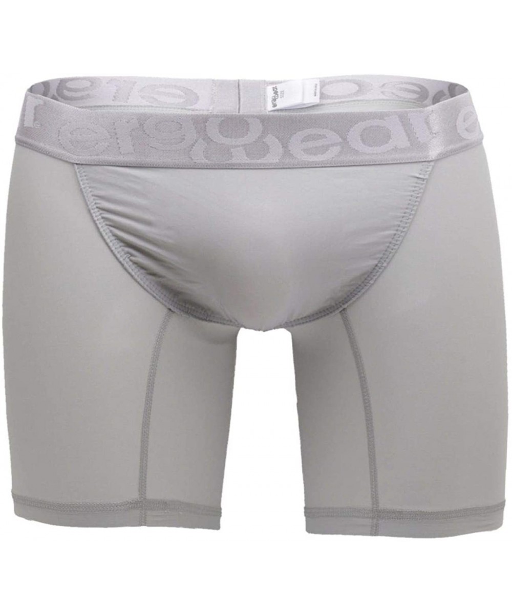 Trunks Mens Underwear Boxer Briefs Trunks - Silver_style_ew0842 - CO18TY66T3U