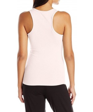 Tops Women's Charlie Rib Racerback Tank - PJ2006 - Blush - CB1204WWQJ3