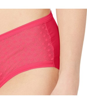 Panties Women's Starlight Boy Short - Hibiscus - C818EON82KU