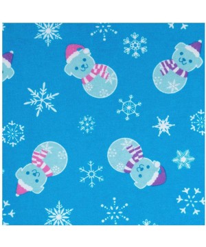 Bottoms Snowman Pets Flannel Pajama Pants - Dog - C018MHHXRM2