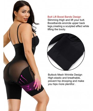 Shapewear Body Shaper for Women Tummy Control High Waisted Butt Lifter Shapewear - Mixcolor - CJ18ZDC6MD2