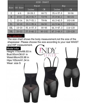 Shapewear Body Shaper for Women Tummy Control High Waisted Butt Lifter Shapewear - Mixcolor - CJ18ZDC6MD2