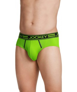 Briefs Men's Underwear Sport Max Mesh Brief - Sport Green - CY18UQ97IG2