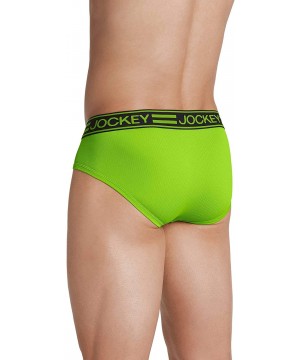 Briefs Men's Underwear Sport Max Mesh Brief - Sport Green - CY18UQ97IG2