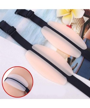 Accessories 1 Pair Women Soft Silicone Bra Strap Cushions Holder Non-Slip Shoulder Protectors Pads (B) - B - CK18I3E5RU8