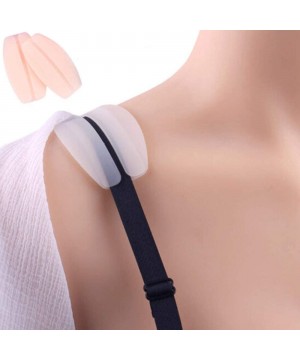 Accessories 1 Pair Women Soft Silicone Bra Strap Cushions Holder Non-Slip Shoulder Protectors Pads (B) - B - CK18I3E5RU8