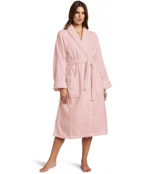 Robes Hotel & Spa Pink Robe- Plush Terry Weave- Long-Staple Combed Cotton- Unisex Bathrobe for Women and Men- Extra Large Siz...