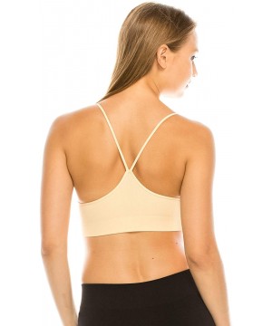 Camisoles & Tanks Soft Feel Racerback Everyday Bra (Non-Padded) -Made in USA - Nude - CK12NVJ2U1C