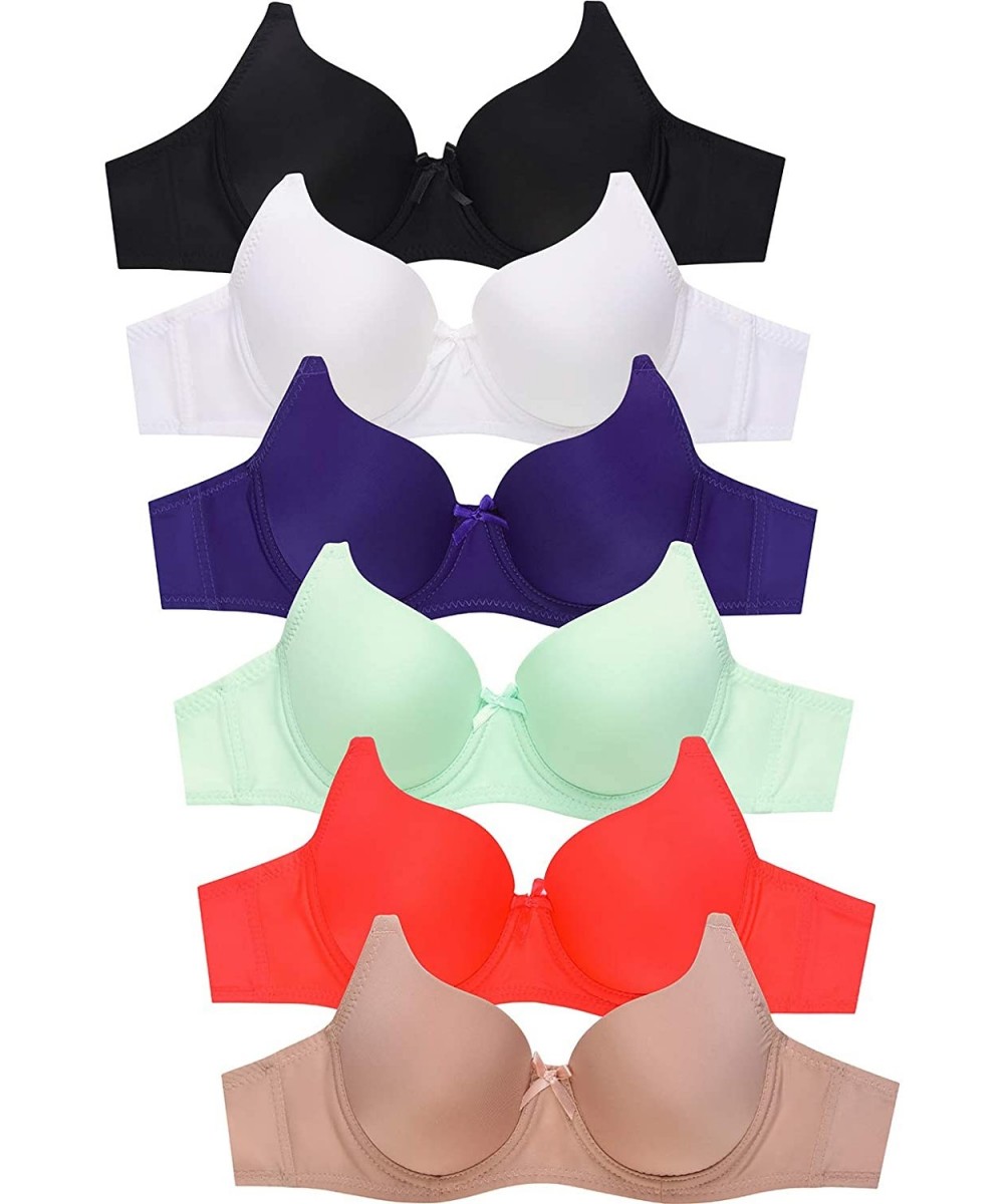 Bras Womens Everyday 6 Pack of Bras - 4081p9 - CB1962WKGD7