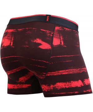 Trunks Men's Print Classic Trunk (Distripe Red- X-Small) - CD18N79LYGD