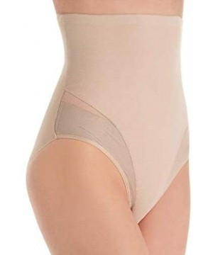 Shapewear Women's Hi-Waist Brief - Nude - C418QITD3ZI