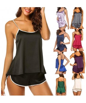 Nightgowns & Sleepshirts Sexy Pajamas Women Sleepwear Nightshirts Sleeveless Strapless Nightwear 2020 Summer Sleep Lounge Com...