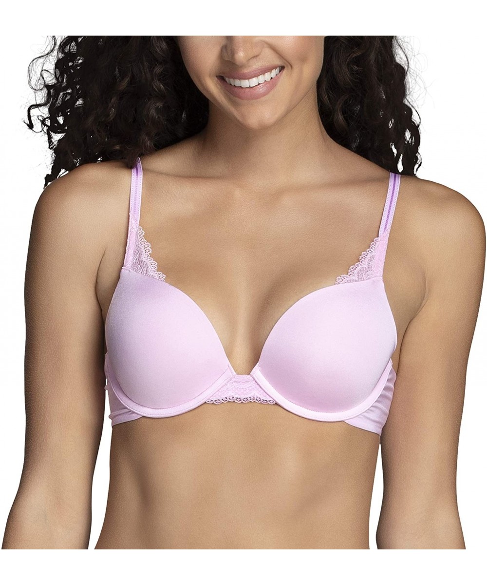 Bras Women's Sensational Push Up Underwire Bra 2175250 - Light Orchid Lace - CZ192IUWKDQ