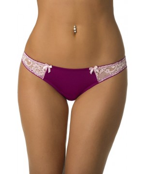 Panties Lace Surprise Thong 123247 - Purple - CF11WSXWAAZ