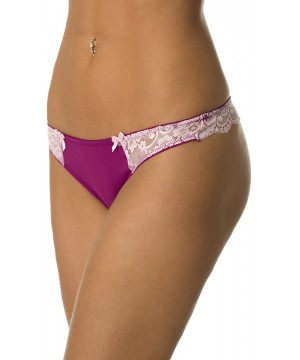 Panties Lace Surprise Thong 123247 - Purple - CF11WSXWAAZ