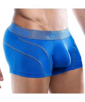 Boxer Briefs Mens Sexy Designer Boxer Trunk Soft Comfort Underwear OTG016 - Royal Blue - CL18CZLODOE