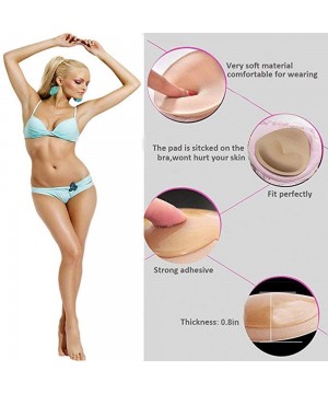 Accessories Bra Inserts Self-Adhesive Bra Pads Inserts Removable Silicone Breast Lift Sticky Cups (colorful) - 1 - CM12H4QI6ZZ