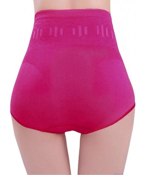 Shapewear Women Body Shaper High Waist Butt Lifter Tummy Control Panty Slim Waist Trainer Slimming Corset Seamless - Fuchsia ...