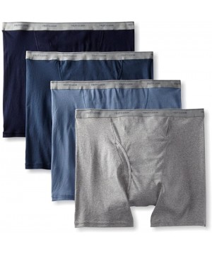 Boxer Briefs Men's Boxer Briefs (Pack of 4) - Assorted - C811AQRP1N9