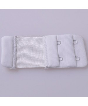 Accessories Lady 5 Pcs Soft Comfortable Bra Extender with 2 Hook Soft Bra Strap Underwear Back Band Extension - White - C8185...