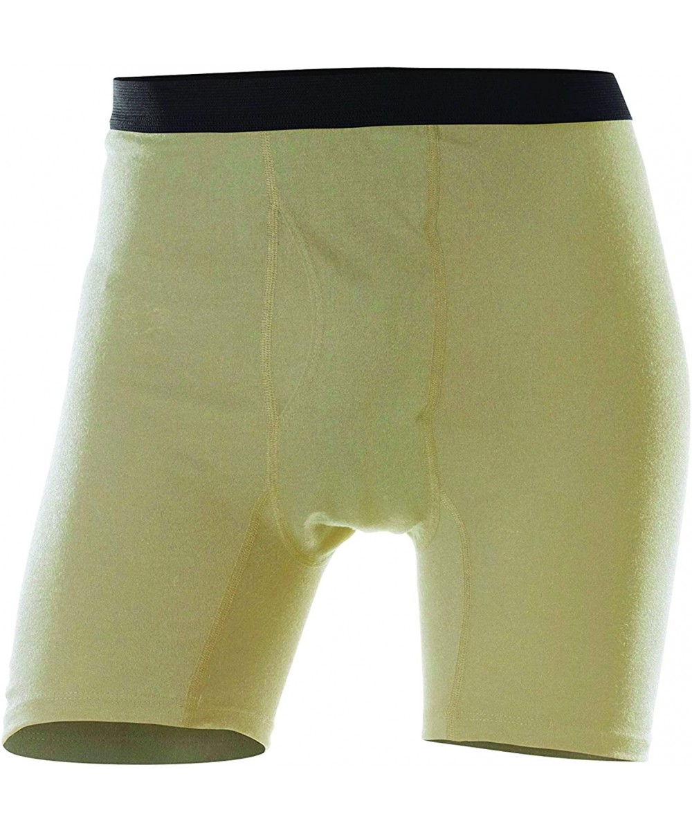 Boxer Briefs High Performance CAT1 Flame Resistant Industrial Lightweight 5.4 oz. Men's Boxer Brief - Desert Sand - CY1206PQDXD