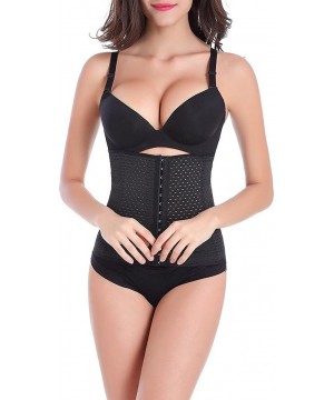 Bustiers & Corsets Breathable Latex Corset Training Waist Cincher for Women - Black - CU125LN1MCH