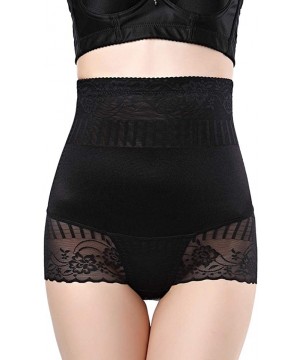 Shapewear Womens Waist Trainer Body Shaper Seamless Tummy Control Shapewear Slimming Butt Lifter Pants - Black - CI18X6KOHWE