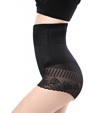 Shapewear Womens Waist Trainer Body Shaper Seamless Tummy Control Shapewear Slimming Butt Lifter Pants - Black - CI18X6KOHWE