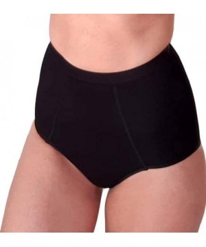 Shapewear Abdominal/Hernia Support Pantie Girdle - Black - CG18UKXRI80