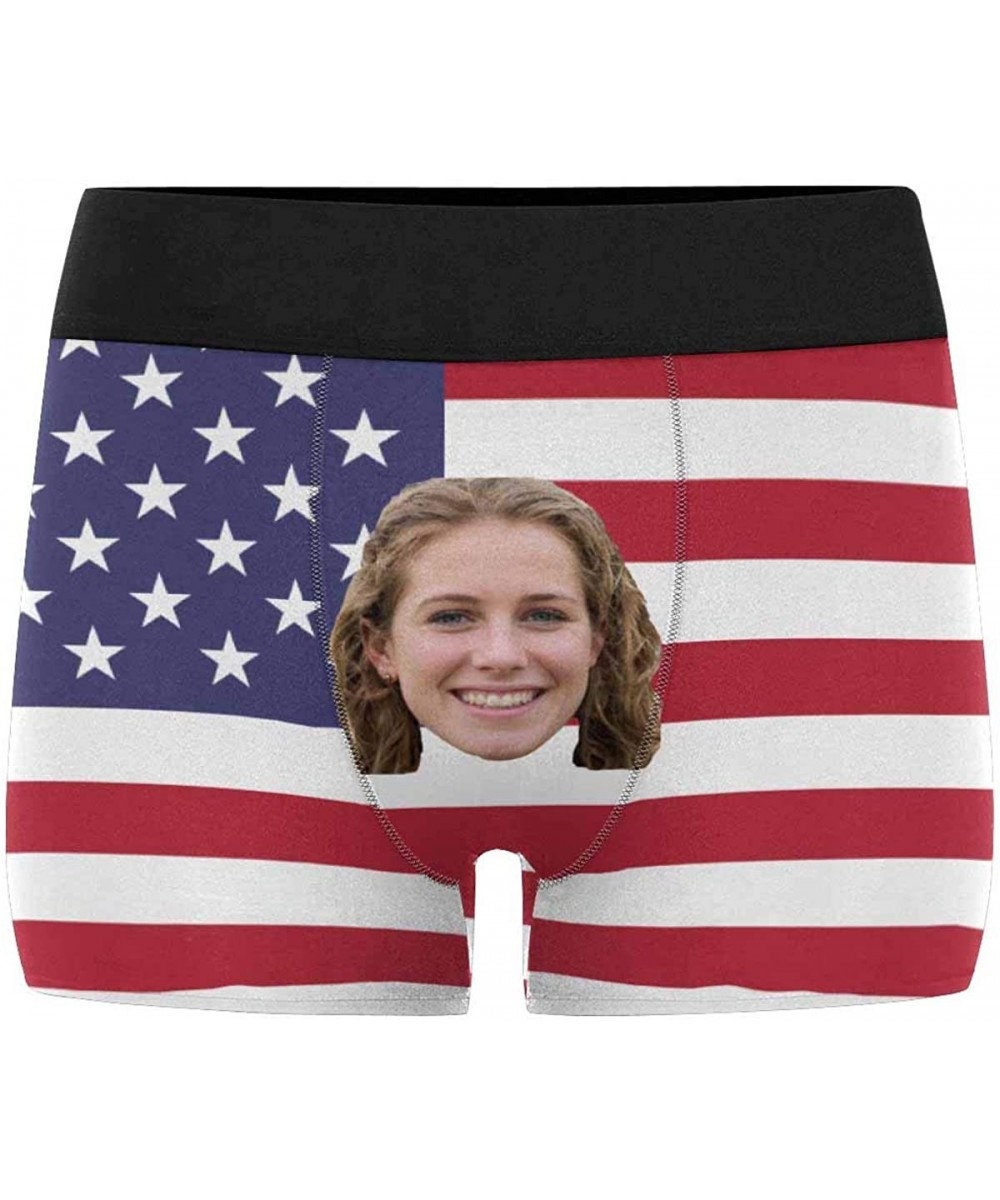 Boxer Briefs Custom Personalized Family Photo Your Unique Memorable Men's Boxer Briefs Underwear Shorts - Color3 - C6193QHGLGY