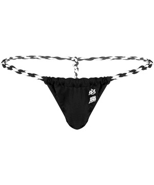 G-Strings & Thongs Sexy Mens G-String Thongs T-Back Underwear Wrestling Sumo Briefs Tangas - Black - CN18K2UMRW7