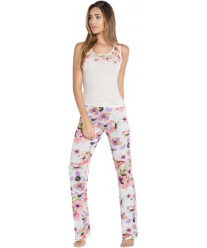 Sets Women's Pajama Set Semi Fitted Pj Floral - CS12FA4G4TH