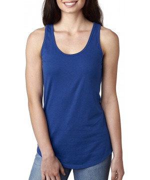 Camisoles & Tanks Free Melania Now Womens Racerback Tank Top - Royal Blue - C01886MMKH6