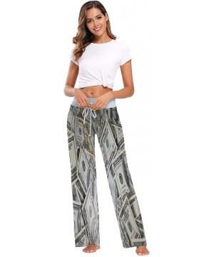 Bottoms Womens Pajama Lounge Pants Merry Christmas Tree Wide Leg Casual Palazzo Pj Sleep Pants Laides - 3d Print 3 - C919CQ0KI8O